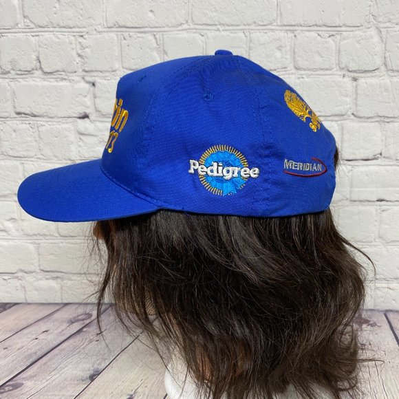 Racing Hat Cap Snapback Blue Team Martin 2013 Pedigree Wild Rows Uncle Bens - Picture 2 of 13